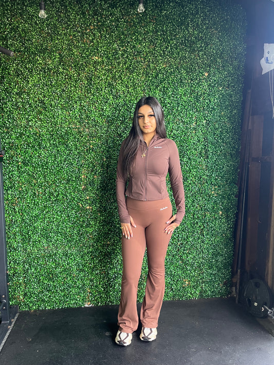 Scrunched Flare Yoga Pants