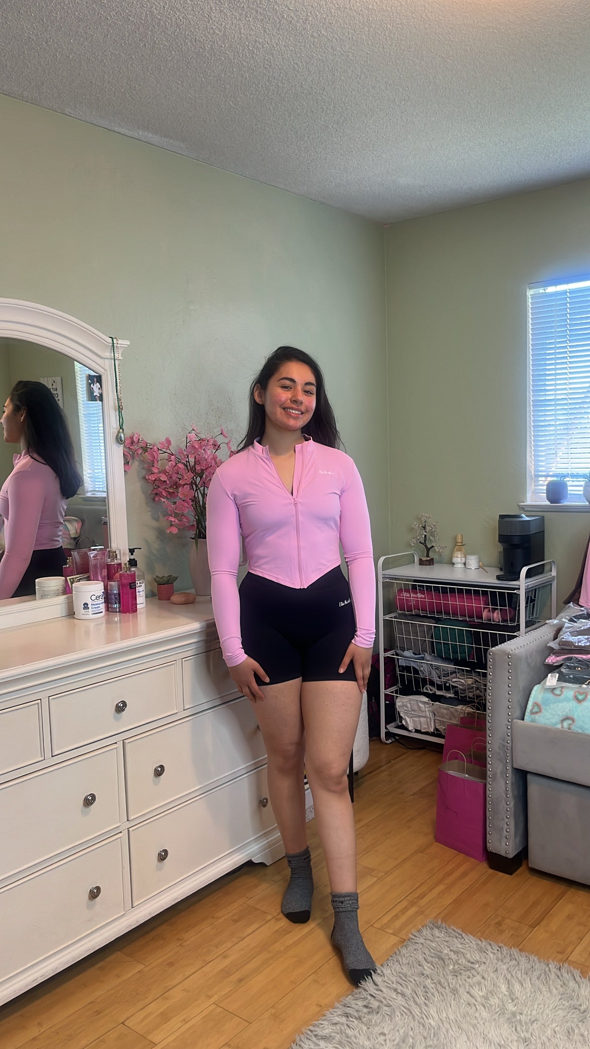 Light pink BBL jacket