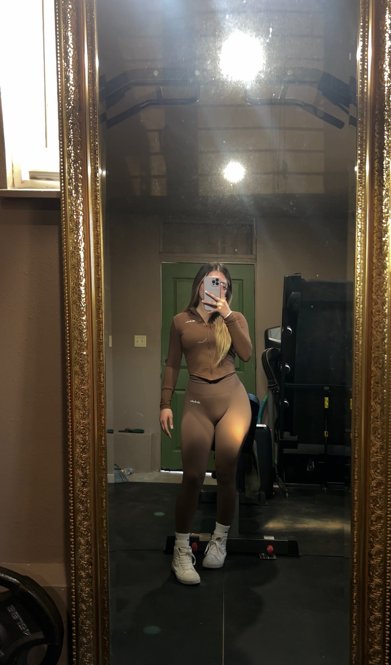 Chocolate bbl zip up jacket