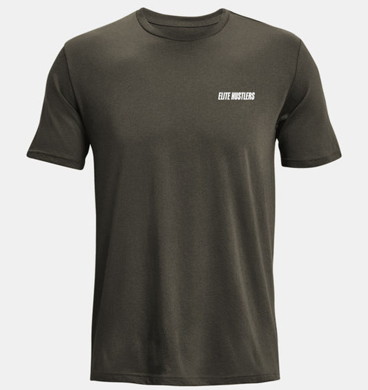 Grey Smoke Oversized Performance Gym T Shirt
