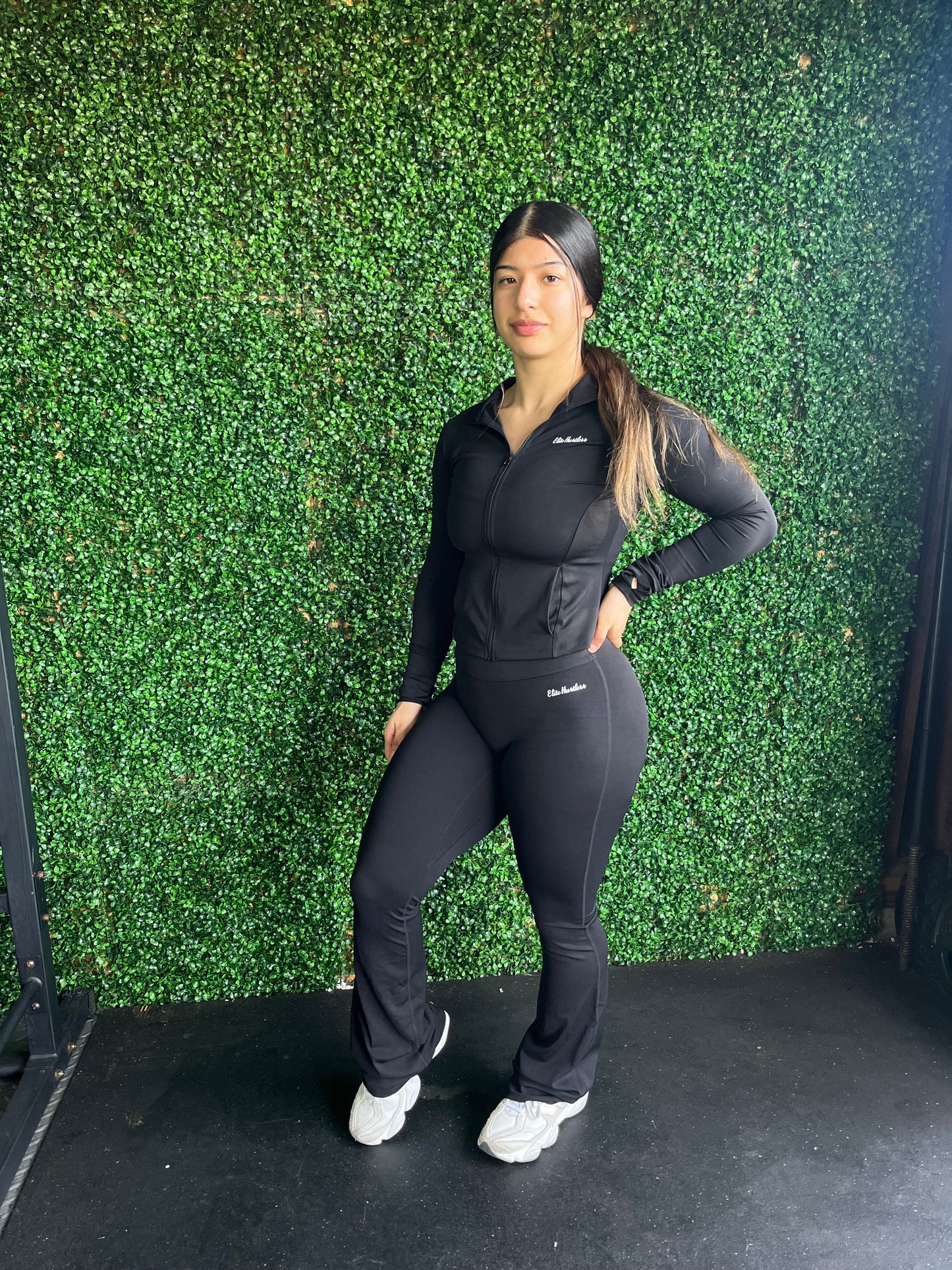 Scrunched Flare Yoga Pants