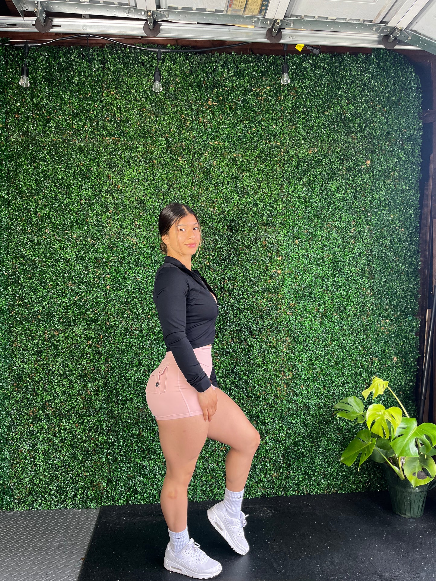 Baby Pink Pocket Shorts